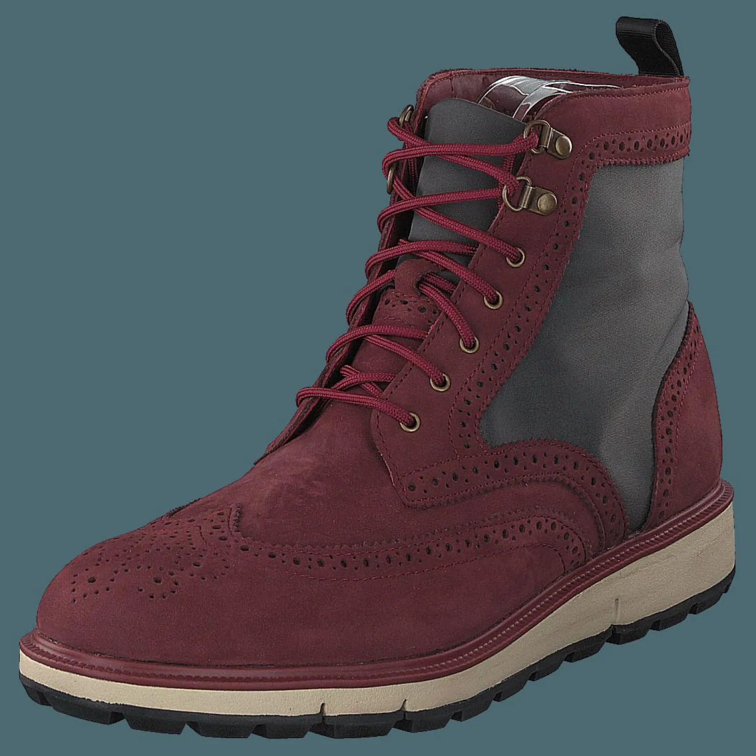 Swims Motion Wing Tip Boot Cabernet/gray/black Svart Best