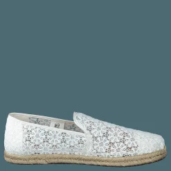 Toms Natural Floral Lace Wm Dalr Es Natural Grå, Beige och Vit