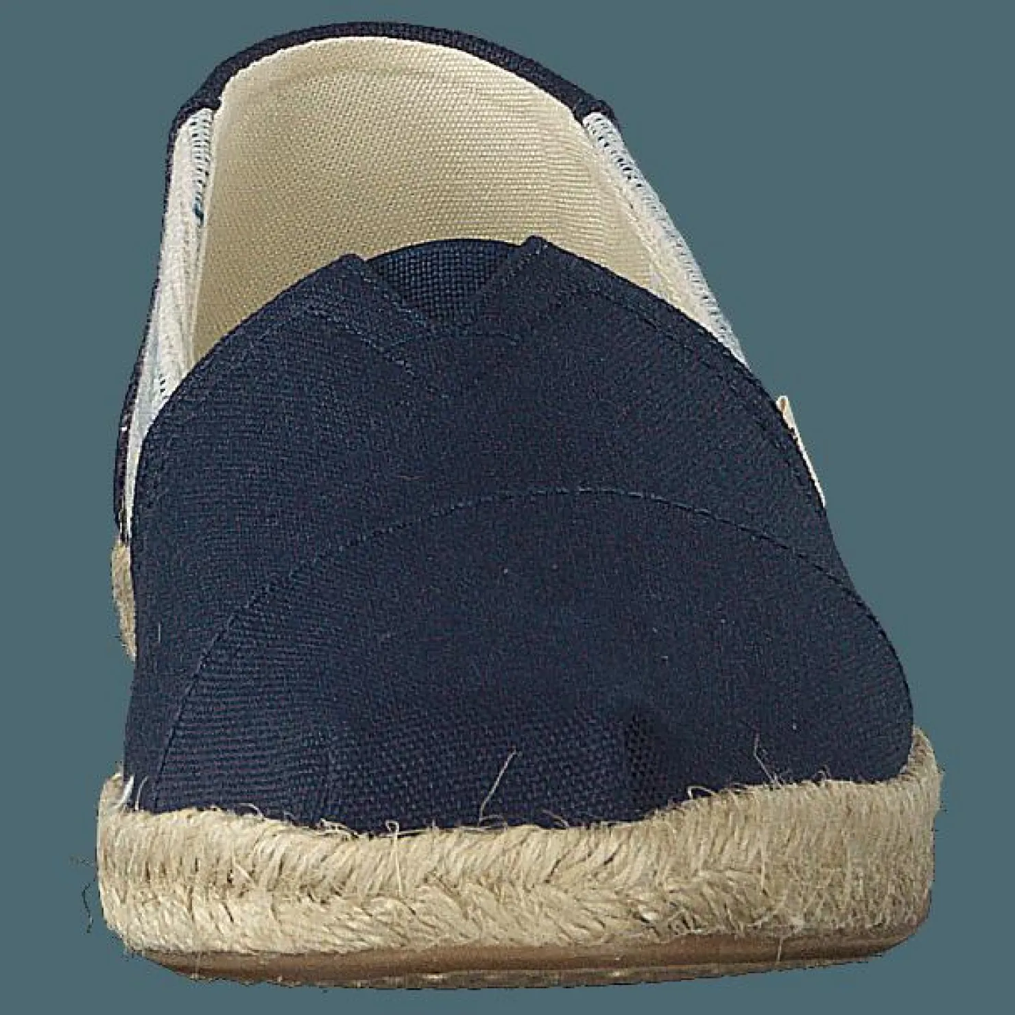 Toms Navy Canvas Ivy League On Rope Navy Beige och Blå Hot
