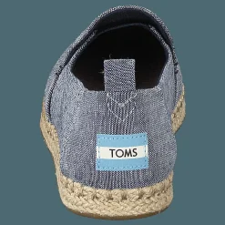 Toms Navy Chambray Navy Beige och Blå Clearance