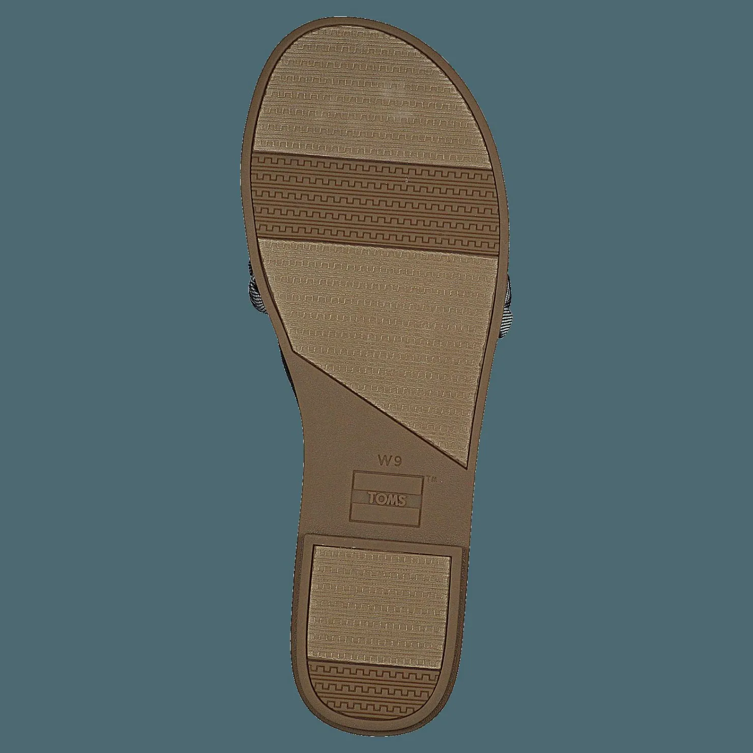 Toms Navy Denim Chambray Chambray Brun och Blå Online