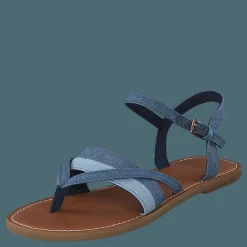Toms Navy Denim Mix Wm Lexie Sand S Navy Blå Hot