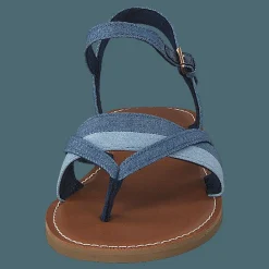 Toms Navy Denim Mix Wm Lexie Sand S Navy Blå Hot