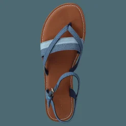 Toms Navy Denim Mix Wm Lexie Sand S Navy Blå Hot