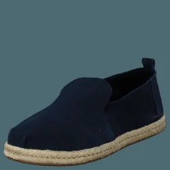 Toms Navy Suede Navy Blå Sale