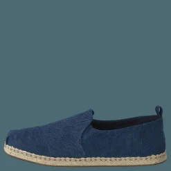 Toms Navy Washed Canvas Mn Dalr Esp Navy Turkos och Blå Best