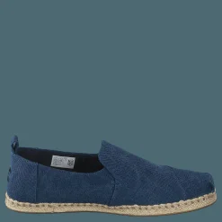 Toms Navy Washed Canvas Mn Dalr Esp Navy Turkos och Blå Best