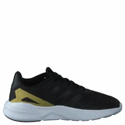adidas Nebzed Cloudfoam Lifestyle Running Shoes Core Black / Core Black / Goldmt Svart Sale