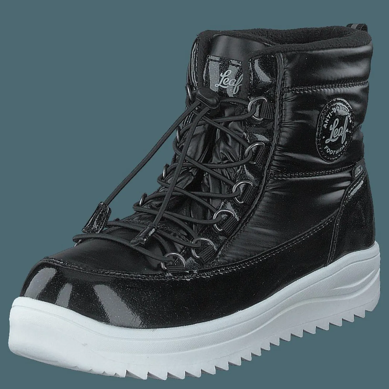 Leaf Nickby Black Svart Discount