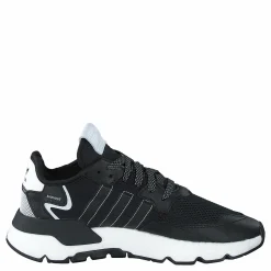 adidas Originals Nite Jogger Core Black / Core Black / Cloud White Svart Clearance