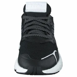 adidas Originals Nite Jogger Core Black / Core Black / Cloud White Svart Clearance