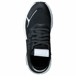 adidas Originals Nite Jogger Core Black / Core Black / Cloud White Svart Clearance