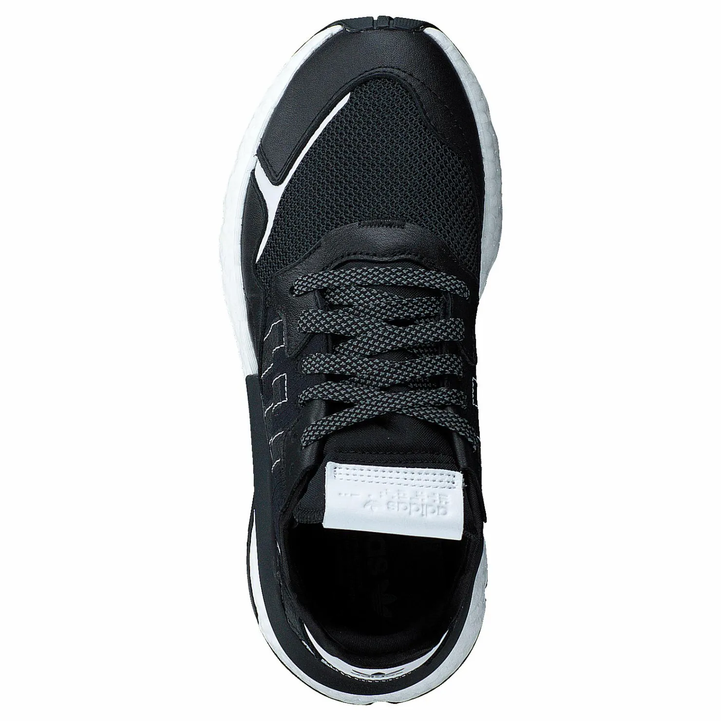 adidas Originals Nite Jogger Core Black / Core Black / Cloud White Svart Clearance