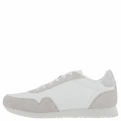 Woden Nora Iii Leather 511 Blanc De Blanc Grå