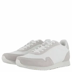 Woden Nora Iii Leather 511 Blanc De Blanc Grå