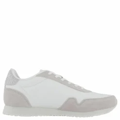 Woden Nora Iii Leather 511 Blanc De Blanc Grå