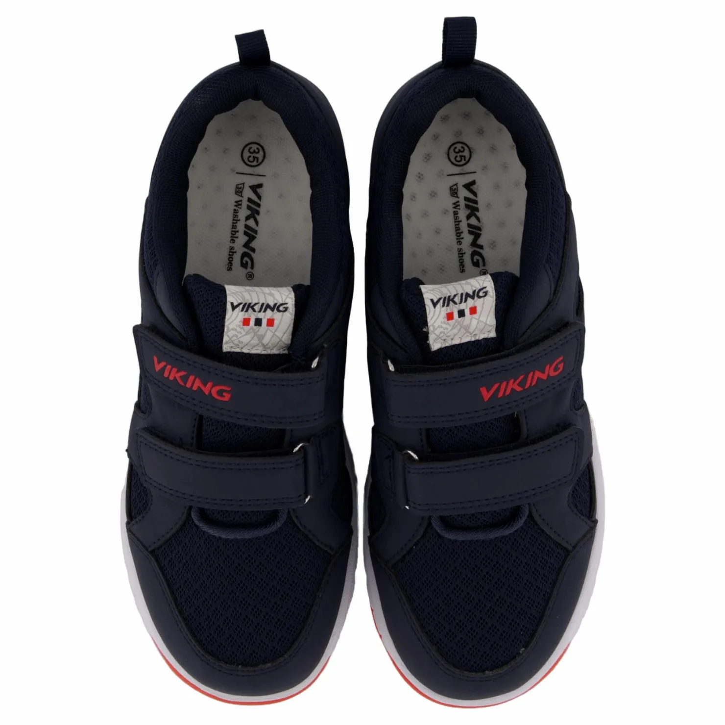 Viking Odda Low Navy/red Blå och Röd Online