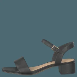 Clarks Orabella Iris Black Leather Grå Clearance