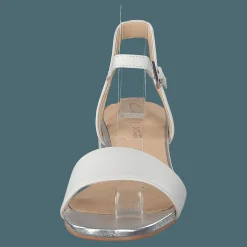 Clarks Orabella Iris White Combi Leather Grå Clearance
