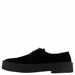 Playboy Footwear Org.12 Black Suede Svart Outlet