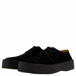 Playboy Footwear Org.12 Black Suede Svart Outlet