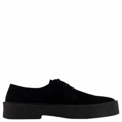 Playboy Footwear Org.12 Black Suede Svart Outlet