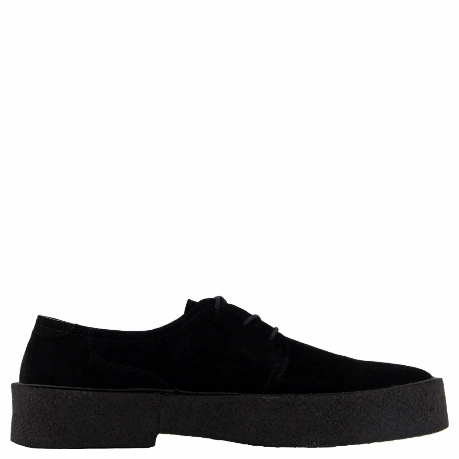 Playboy Footwear Org.12 Black Suede Svart Outlet