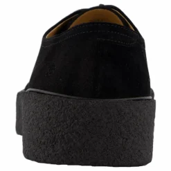 Playboy Footwear Org.12 Black Suede Svart Outlet