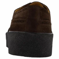 Playboy Footwear Org.22 Dk. Brown Suede Brun Clearance