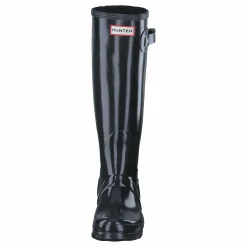 Hunter Original Tall Gloss Black Svart Best