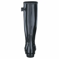 Hunter Original Tall Gloss Black Svart Best