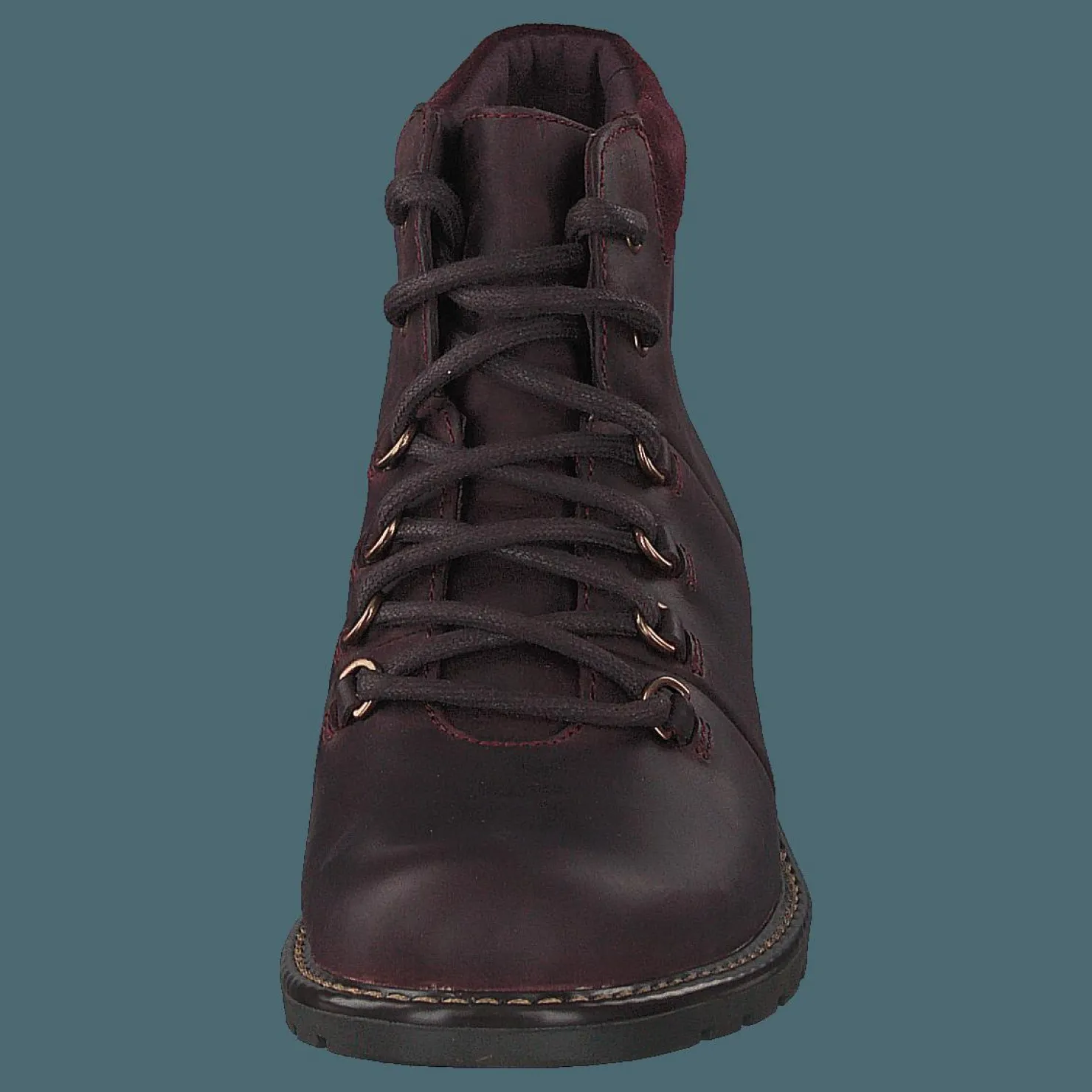 Clarks Orinoco Demi Burgundy Leather Brun