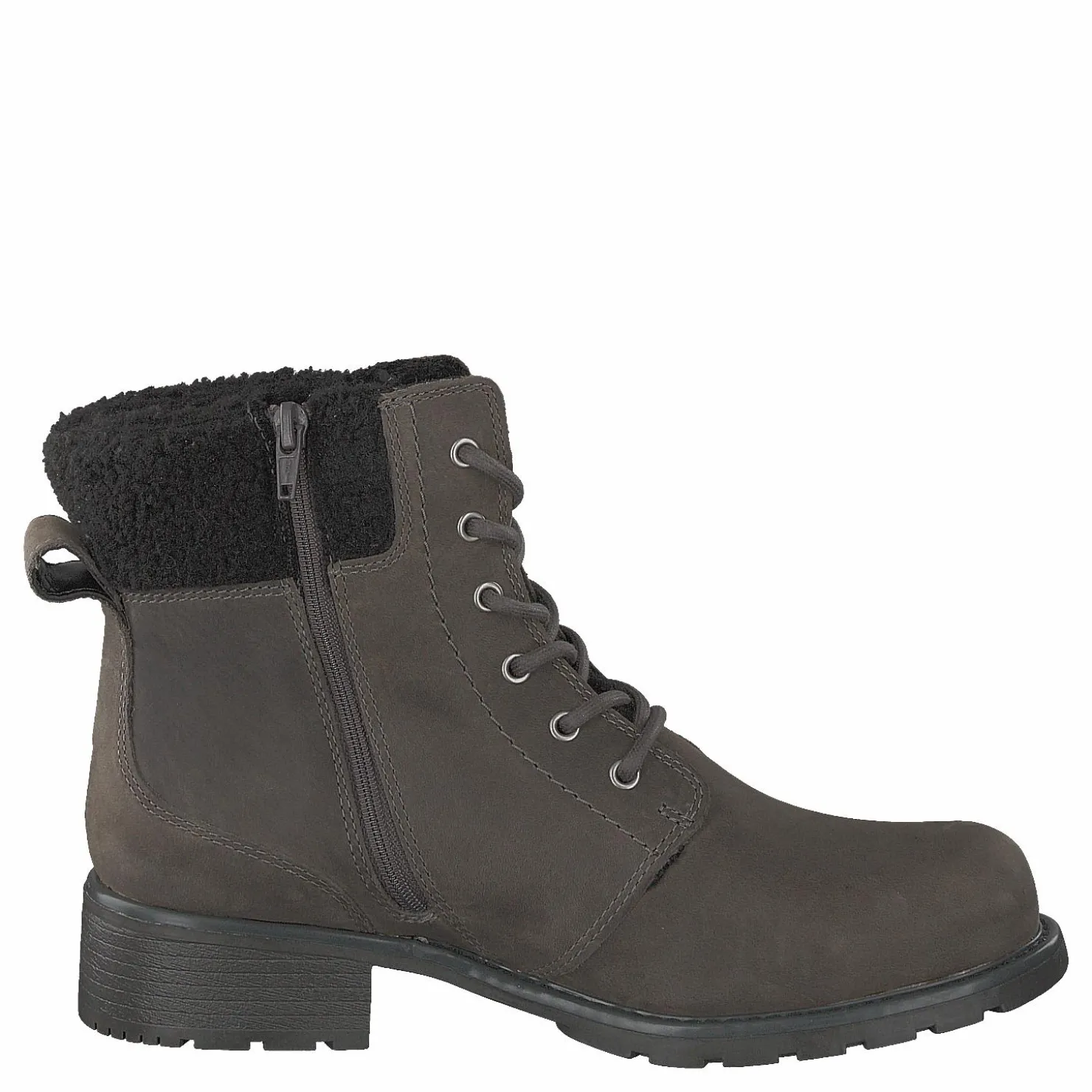 Clarks Orinoco Dusk Dark Grey Lea Grå Best
