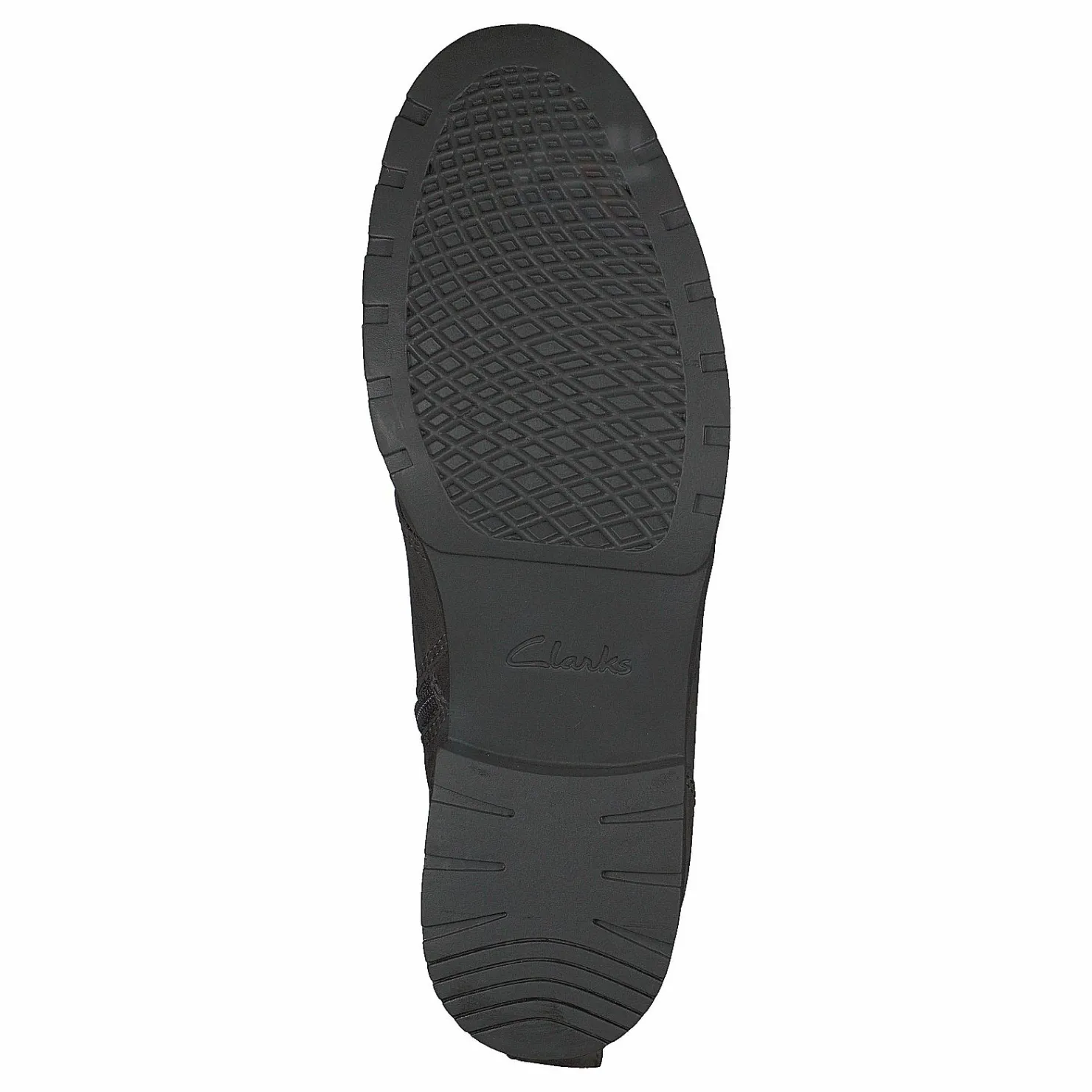 Clarks Orinoco Dusk Dark Grey Lea Grå Best