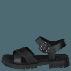 Clarks Orinoco Strap Black Leather Svart Outlet