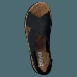Camper Oruga Sandal Black Svart Clearance