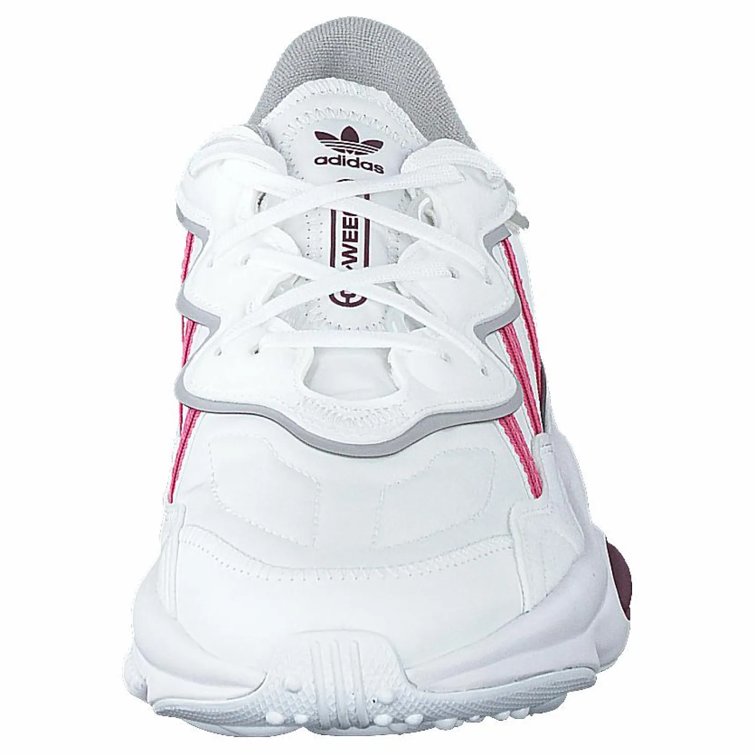 adidas Originals Ozweego W Cloud White / Rose Tone / Victory Crimson Vit Hot