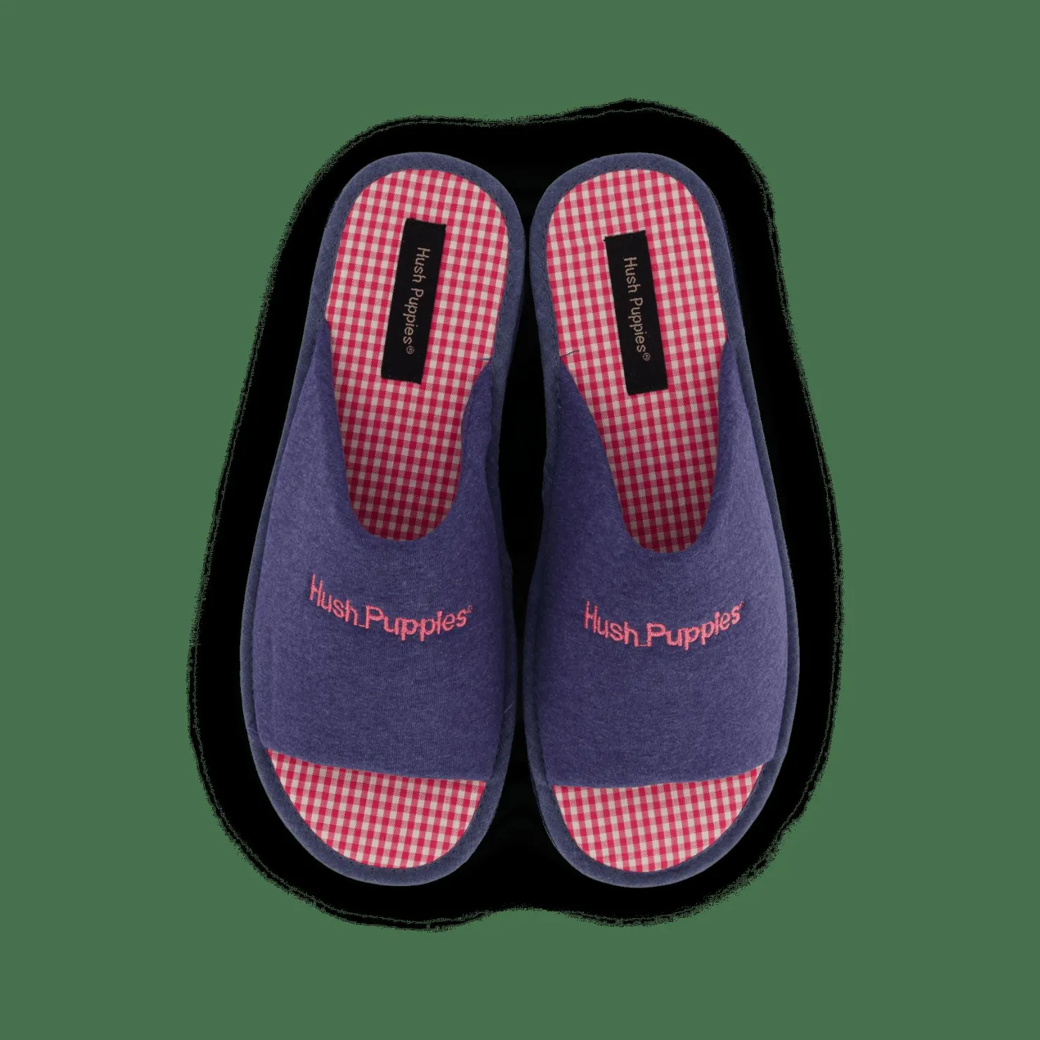 Hush Puppies Pala Cyv Punto Fuchsia Blå Outlet