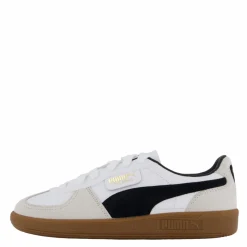 Puma Palermo White-vapor Gray-gum Vit Outlet