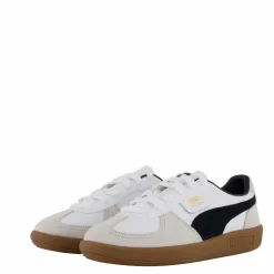 Puma Palermo White-vapor Gray-gum Vit Outlet