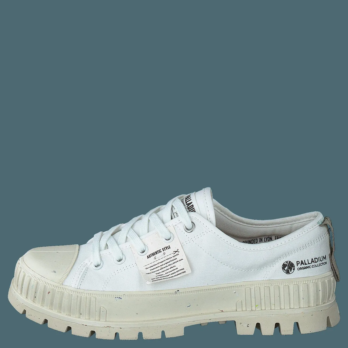 Palladium Pallashock Lo Org Star White Vit Discount
