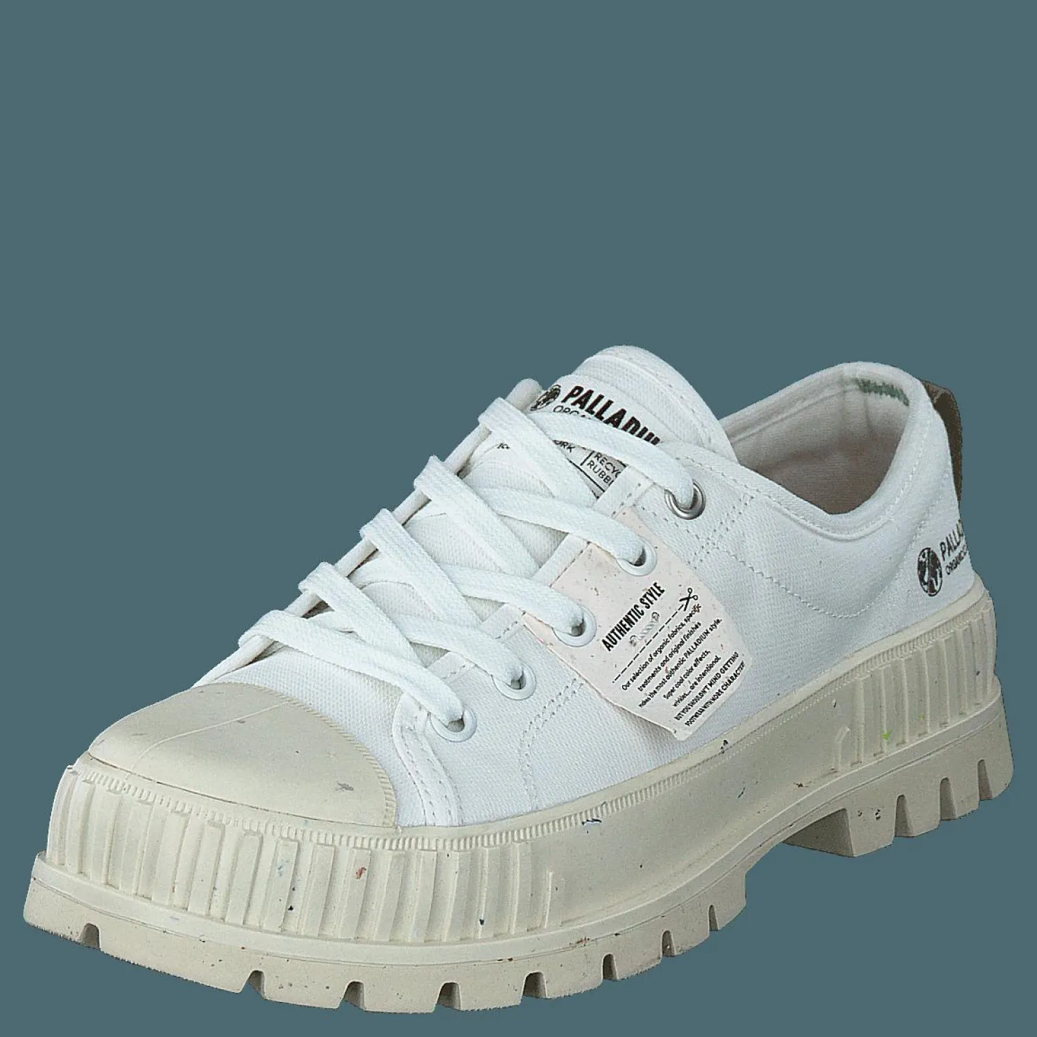 Palladium Pallashock Lo Org Star White Vit Discount