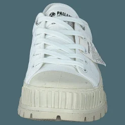 Palladium Pallashock Lo Org Star White Vit Discount