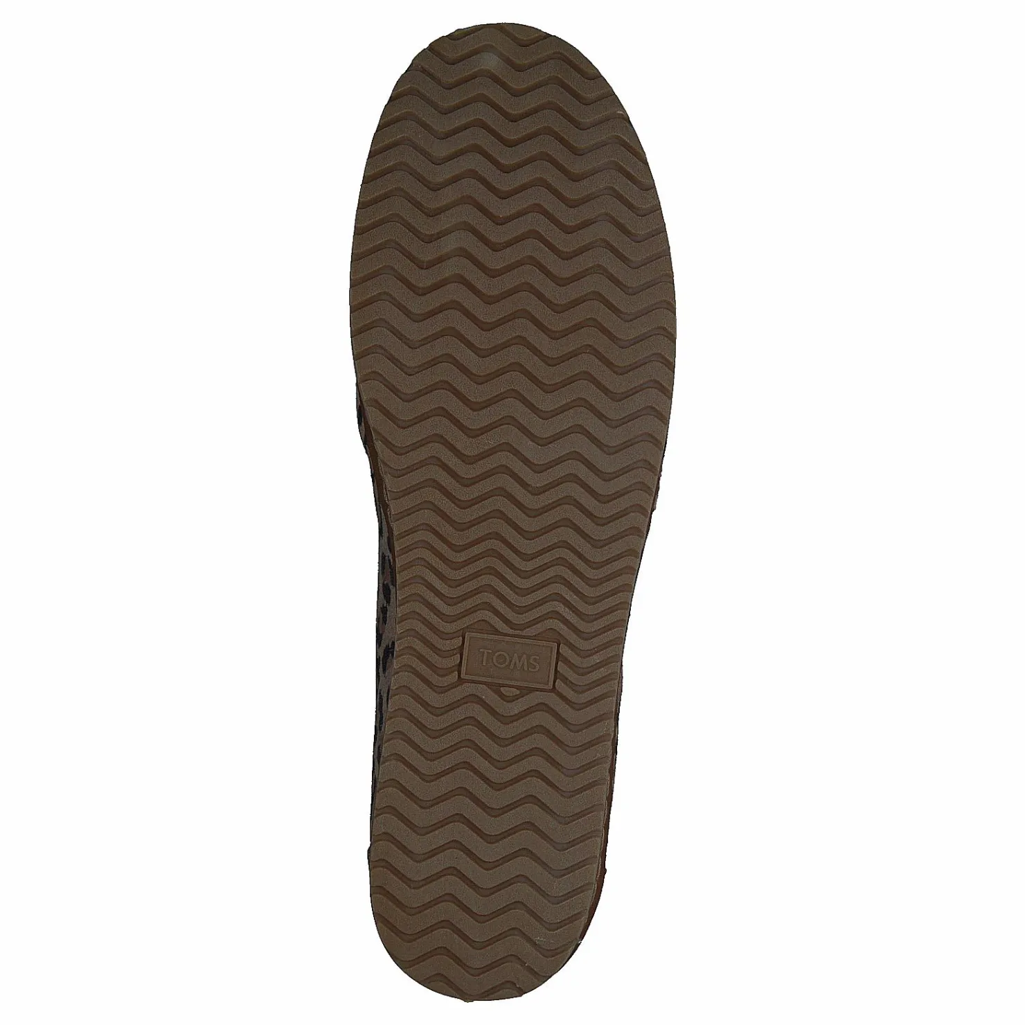 Toms Palma Leather Wrap Desert Tan Leopard Print Suede Beige, Blå och Brun Sale
