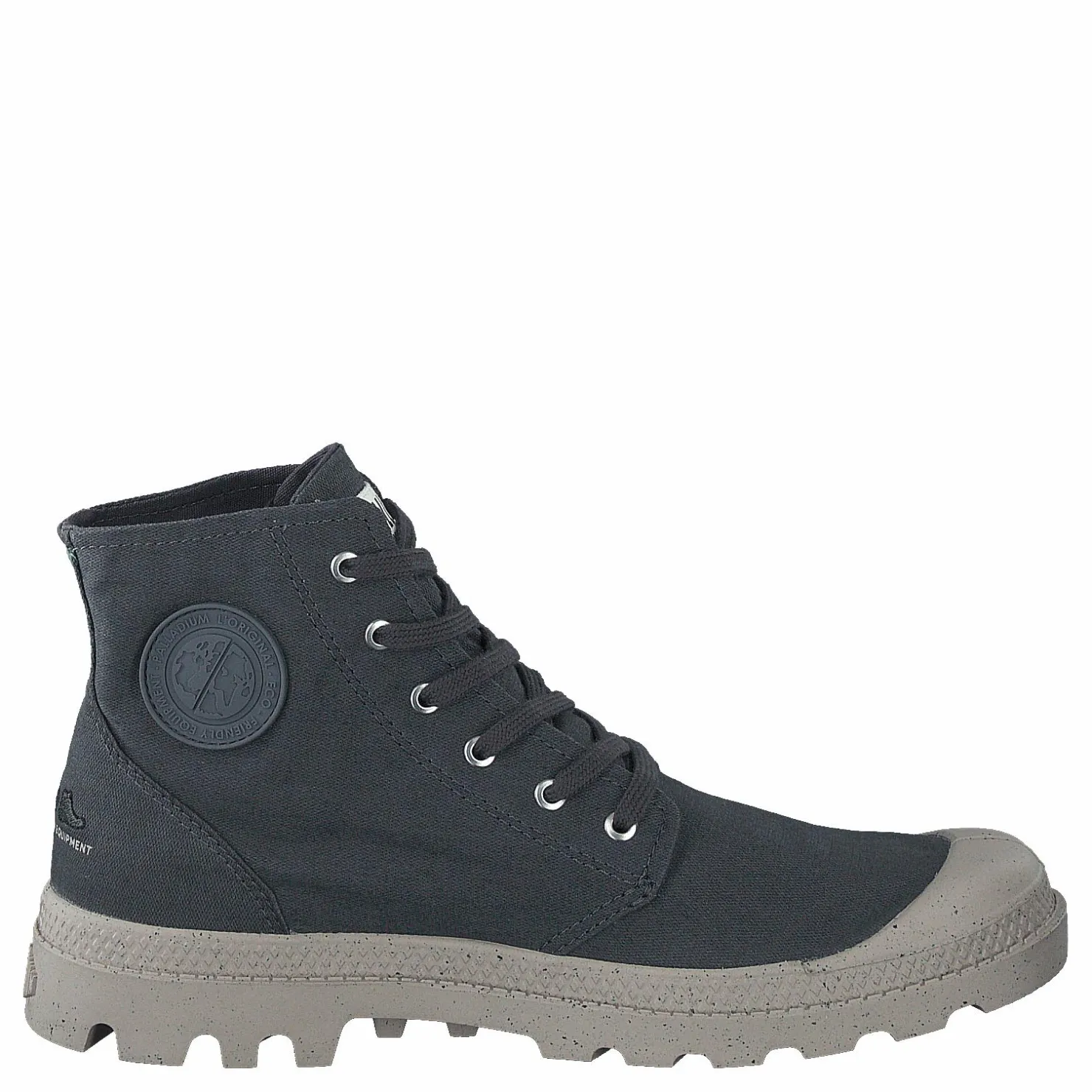 Palladium Pampa Hi Organic Ii Asphalt Grå Best