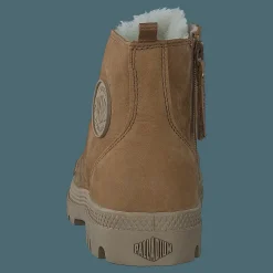 Palladium Pampa Hi Zip Wl Dear Brown Brun Sale