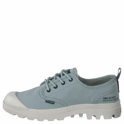 Palladium Pampa Ox Htg Supply Belgian Block Turkos och Grå Clearance