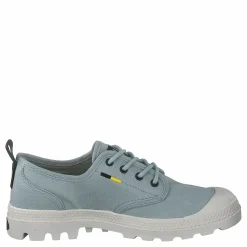 Palladium Pampa Ox Htg Supply Belgian Block Turkos och Grå Clearance