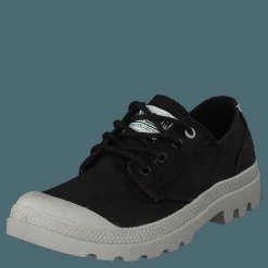 Palladium Pampa Ox Organic Black Svart Outlet