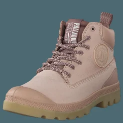 Palladium Pampa Sc Outsider Wp+ Rose Dust Beige New